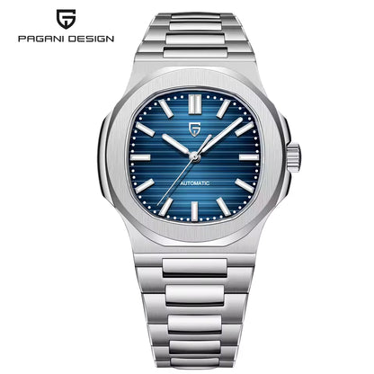 PAGANI DESIGN montre pour hommes mécanique 40MM saphir mouette ST6 acier inoxydable remontage automatique étanche Relogio Masculino