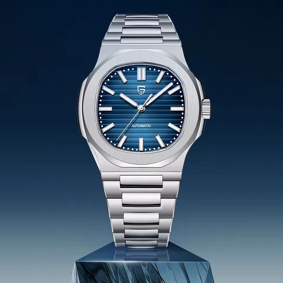 PAGANI DESIGN montre pour hommes mécanique 40MM saphir mouette ST6 acier inoxydable remontage automatique étanche Relogio Masculino